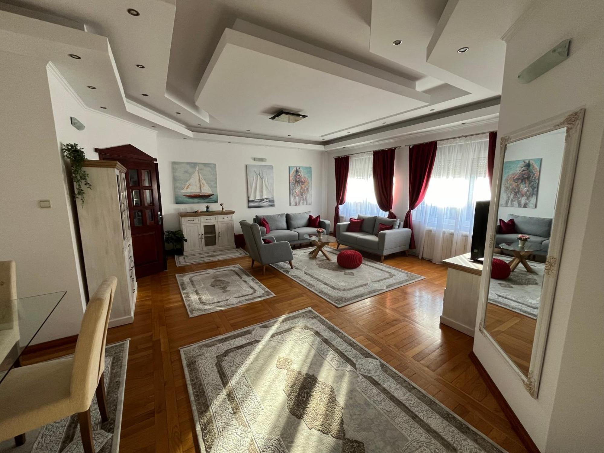 Airport Sky Apartments Lux II Beograd Eksteriør billede
